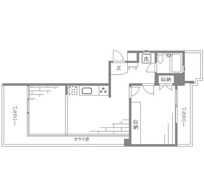 中央大学 マンション 1LDK
