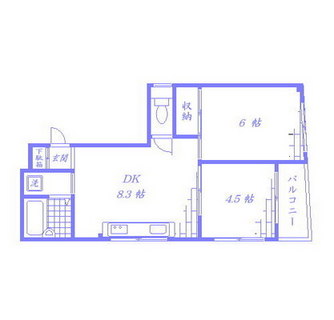 東京都文京区向丘１丁目 賃貸マンション 2DK