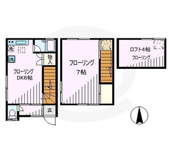 東京都文京区小日向１丁目 賃貸アパート 1DK