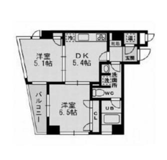 東京都文京区水道１丁目 賃貸マンション 2DK