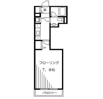 東京都新宿区新小川町 賃貸マンション 1K