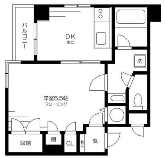 東京都文京区春日１丁目 賃貸マンション 1DK