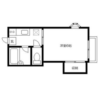 東京都新宿区新小川町 賃貸アパート 1K