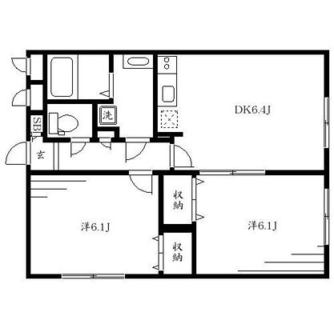 東京都文京区白山２丁目 賃貸マンション 2DK