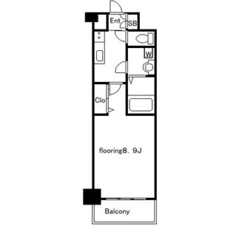 東京都新宿区新小川町１丁目 賃貸マンション 1K