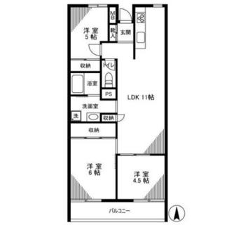 東京都文京区小石川２丁目 賃貸マンション 3LDK