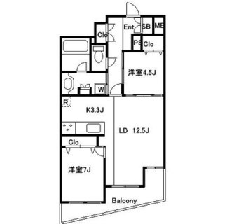 東京都文京区水道１丁目 賃貸マンション 2LDK