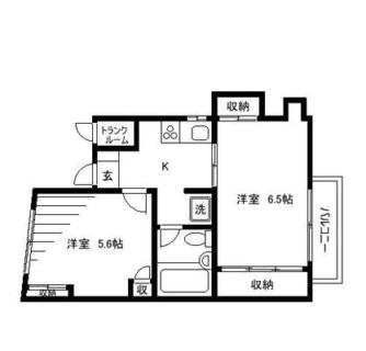 東京都文京区白山１丁目 賃貸マンション 2K