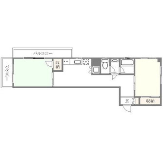 東京都文京区小石川４丁目 賃貸マンション 2K