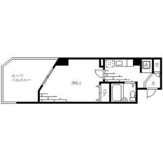 東京都文京区水道２丁目 賃貸マンション 1K
