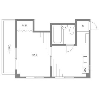 東京都文京区春日２丁目 賃貸マンション 1DK