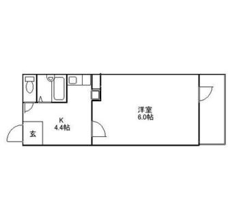 東京都文京区小石川４丁目 賃貸マンション 1K