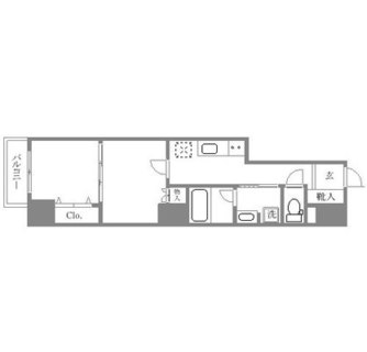 東京都新宿区新小川町 賃貸マンション 2K